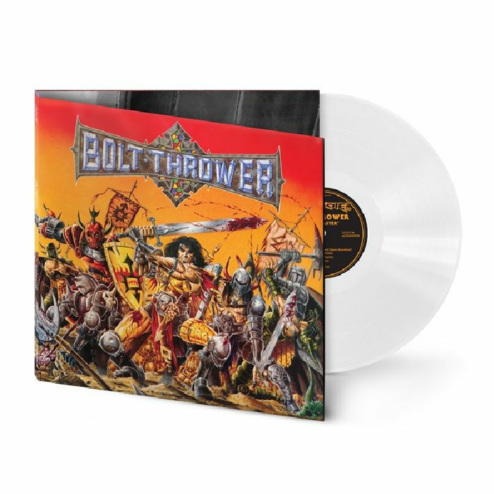 Warmaster - White Vinyl LP vinyl record cover