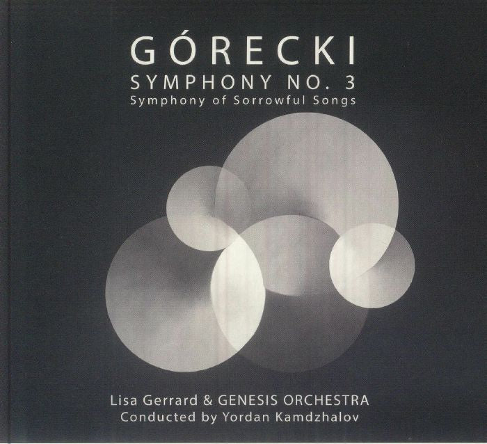 Gorecki: Symphony No 3: Symphony Of Sorrowful Songs - CD CD cover