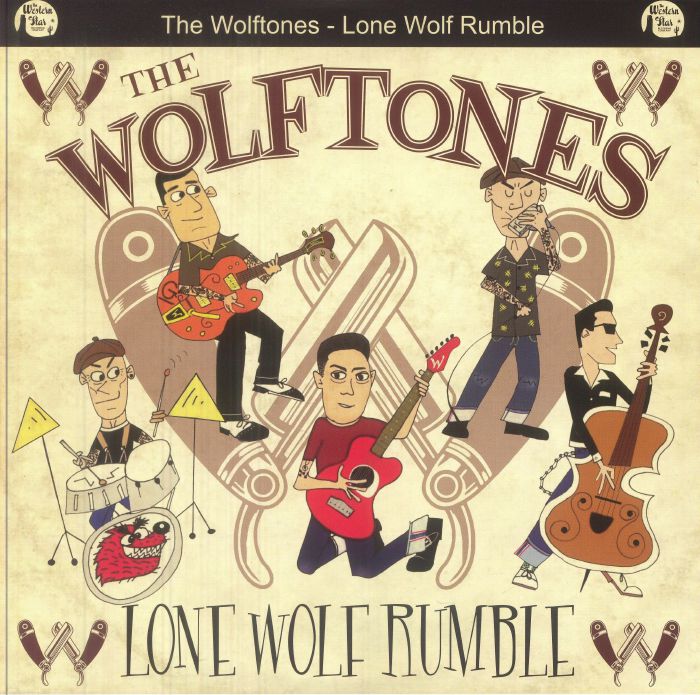 Lone Wolf Rumble - Yellow Vinyl LP vinyl record cover