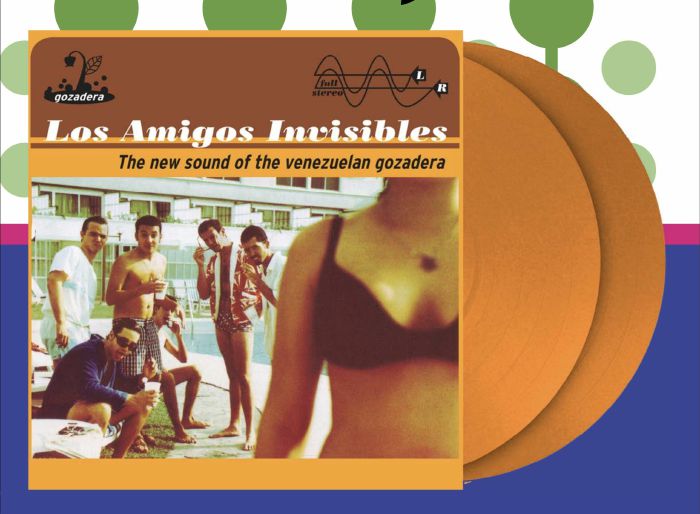 The New Sound Of The Venezuelan Gozadera - Translucent Orange Vinyl 2xLP vinyl record cover