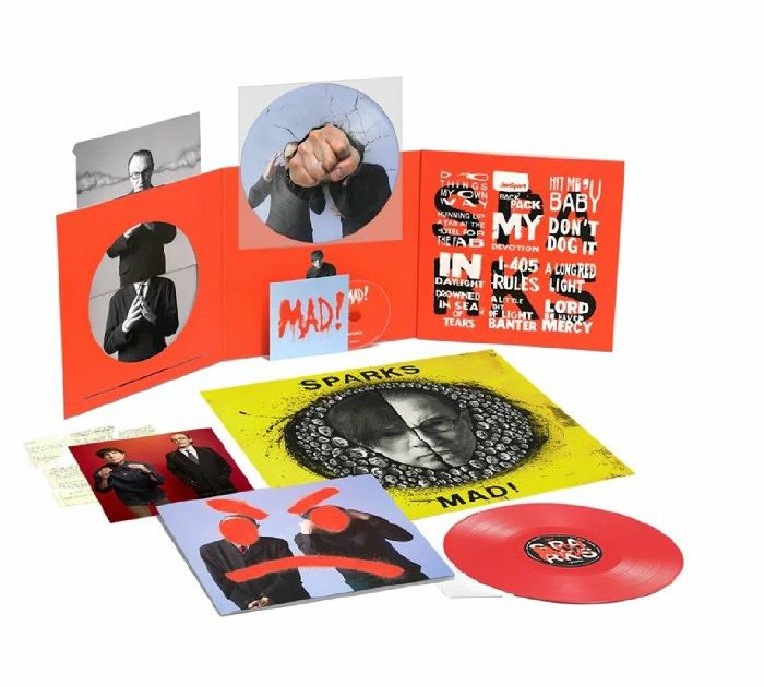 Mad! - Deluxe Edition Red Vinyl LP vinyl record cover