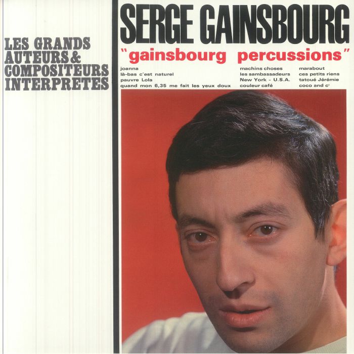 Gainsbourg Percussions - Vinyl LP vinyl record cover