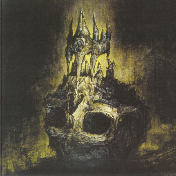 Dead Throne - Limited Edition Yellow Marbled Vinyl LP vinyl record cover