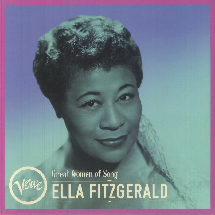 Great Women Of Song: Ella Fitzgerald - Purple & White Marbled Vinyl LP vinyl record cover