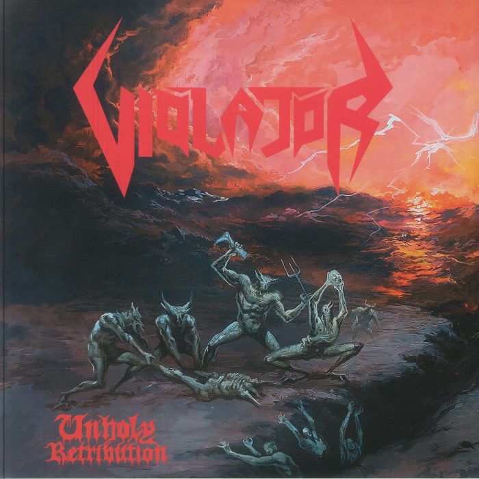 Unholy Retribution - Vinyl LP vinyl record cover