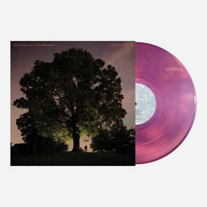Celestun - Clear Magenta Vinyl LP vinyl record cover
