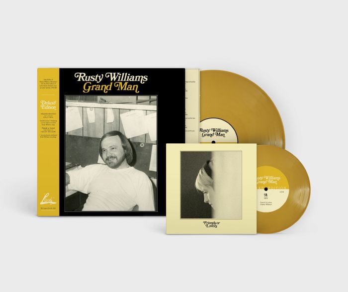 Grand Man - Deluxe Edition Gold Vinyl LP + 7-inch vinyl record cover