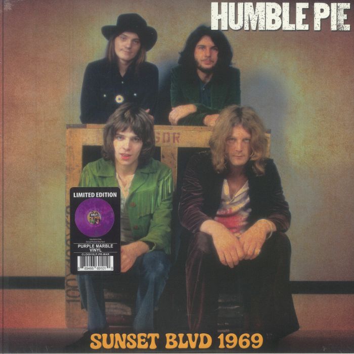 Sunset Blvd 1969 - Limited Edition Coloured Vinyl LP vinyl record cover