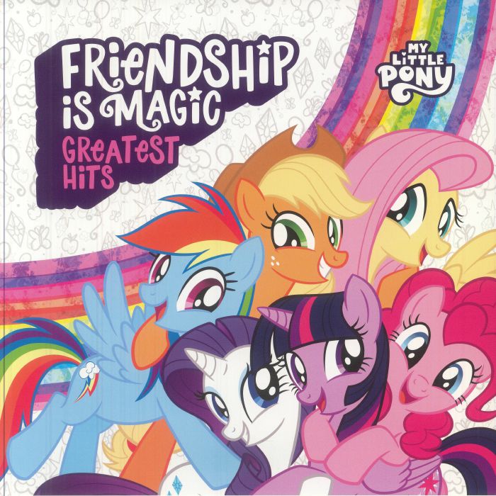 Friendship Is Magic: Greatest Hits - Purple Vinyl LP vinyl record cover