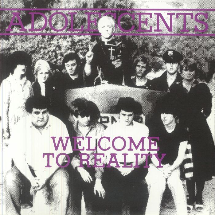 Welcome To Reality - Limited Edition Clear Vinyl EP vinyl record cover