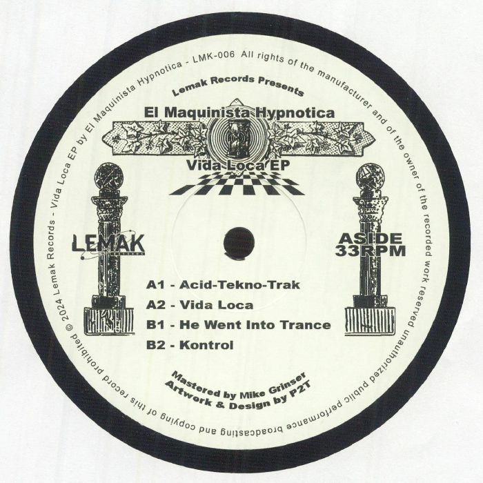 Vida Loca EP - Vinyl EP vinyl record cover