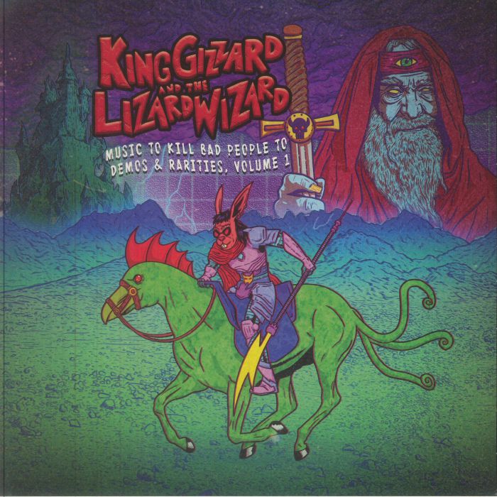 Music To Kill Bad People To: Demos & Rarities Volume 1 - Green Marbled Vinyl LP vinyl record cover