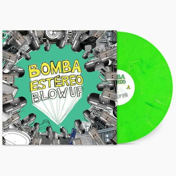 Blow Up - Limited Lime Green Vinyl LP vinyl record cover