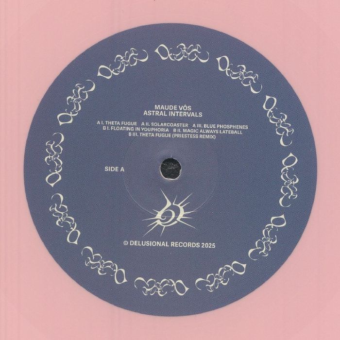 Astral Intervals - Pink Vinyl EP vinyl record cover