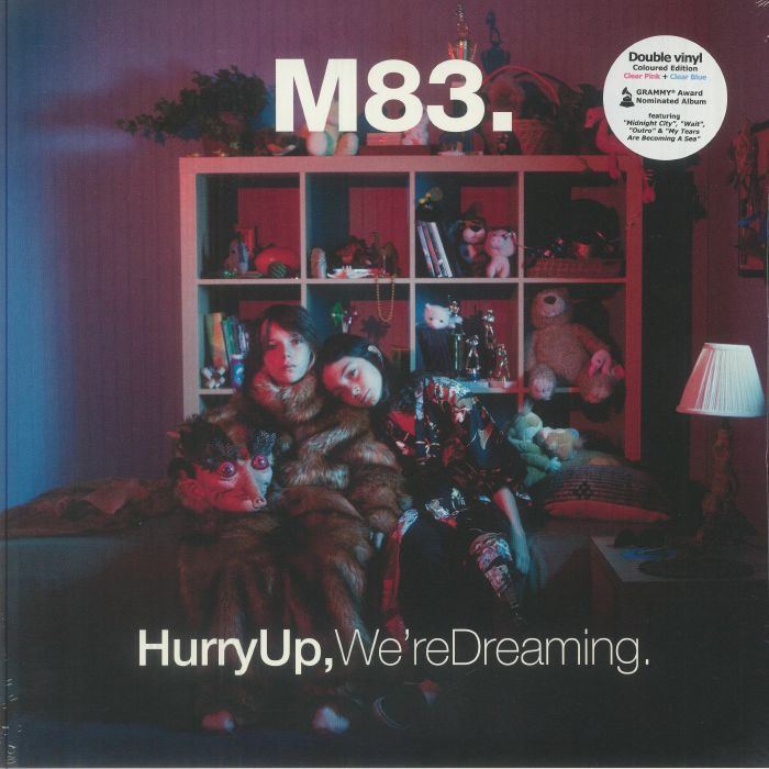 Hurry Up, We're Dreaming - Pink & Blue Vinyl 2xLP vinyl record cover