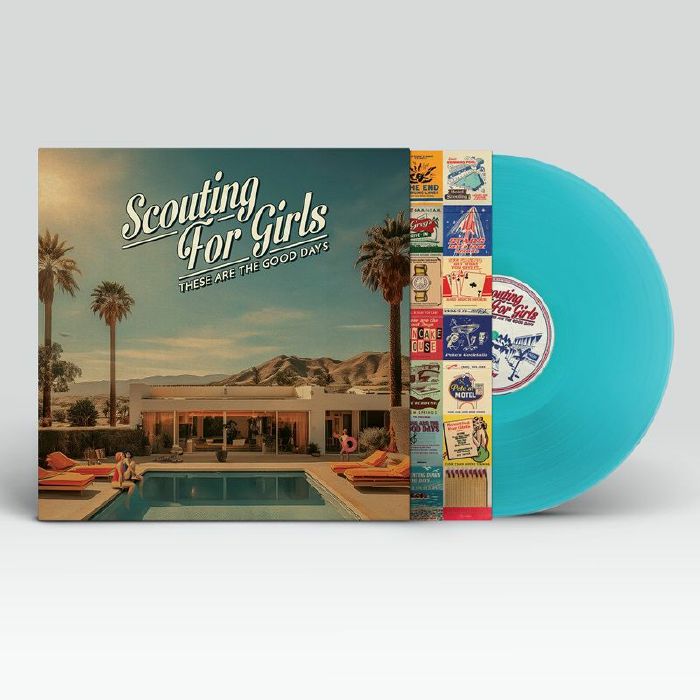These Are The Good Days - Turquoise Vinyl LP vinyl record cover