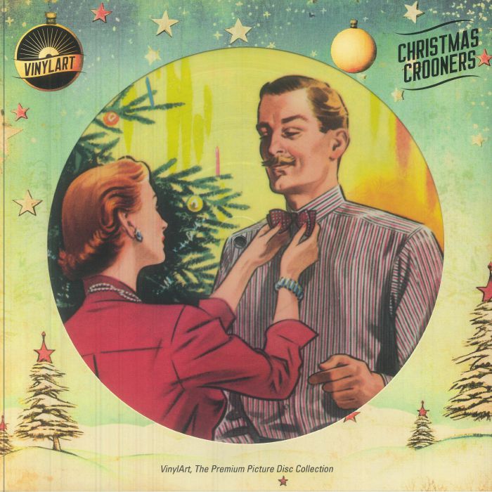 Christmas Crooners - Picture Disc Vinyl LP vinyl record cover