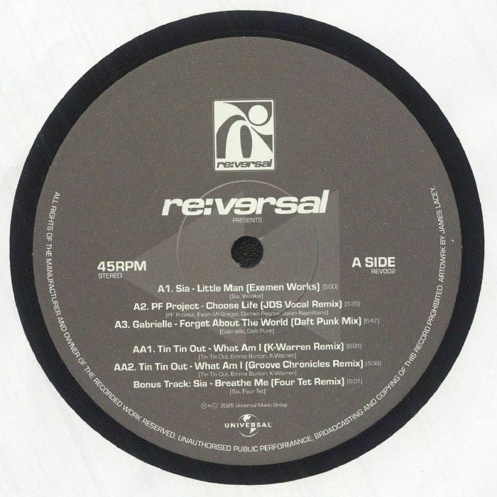 Re:Versal 002 - Vinyl EP vinyl record cover