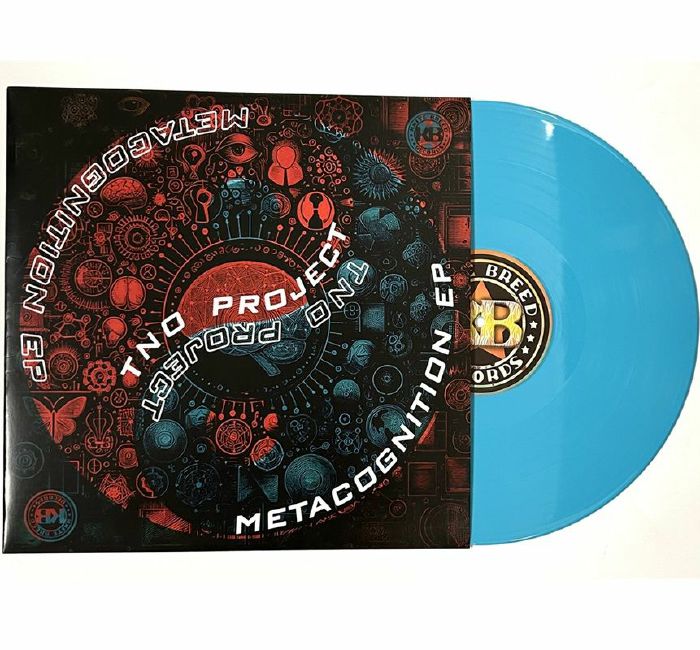 The Metacognition EP - Limited Edition Blue Vinyl EP vinyl record cover