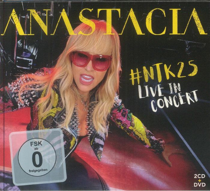 #NTK25: Anastacia Live in Concert - 2CD + DVD CD cover