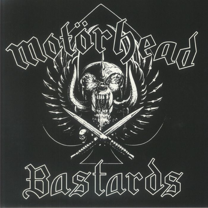 Bastards - Limited Edition Black And Red Splattered Vinyl LP vinyl record cover