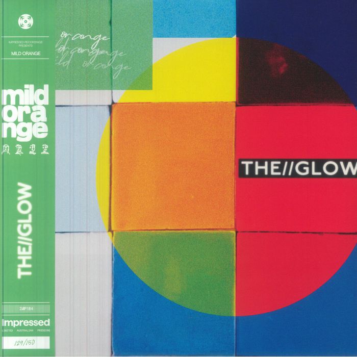 The//Glow - Limited Edition Green & White Marbled Vinyl LP vinyl record cover