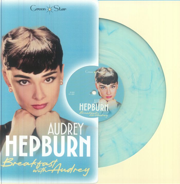 Breakfast With Audrey - Limited Edition Blue Smoke Vinyl LP vinyl record cover