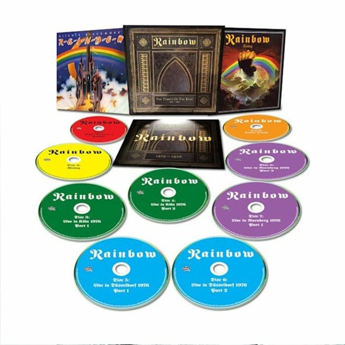 The Temple Of The King: Rainbow 1975-1976 - Deluxe Edition 9CD Box Set CD cover
