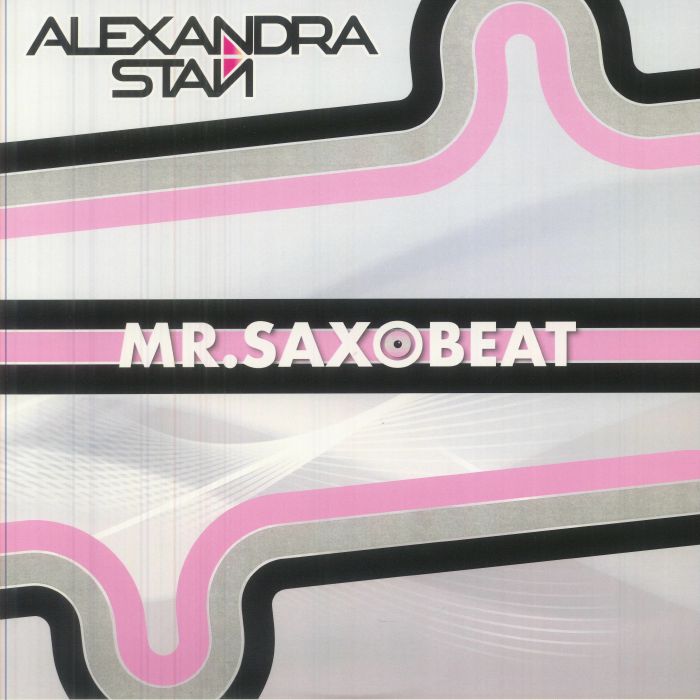 Mr Saxobeat - Pink Marbled Vinyl Single vinyl record cover