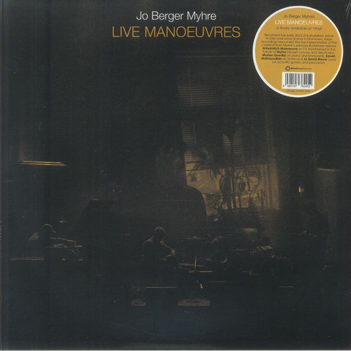 Live Manoeuvres - Orange Marbled Vinyl 2xLP vinyl record cover