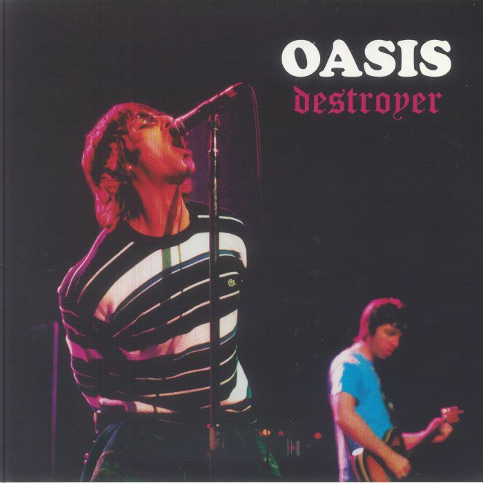 Destroyer: Live At Den Bosch 27 Nov 1997 - Pink Marbled Vinyl 2xLP vinyl record cover