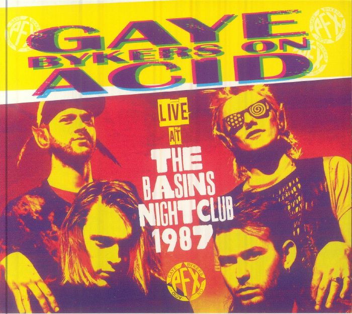 Live At The Basins Nightclub 1987 - CD CD cover