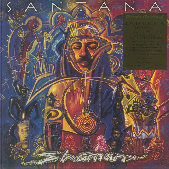 Shaman - Limited Edition Coloured Vinyl 2xLP vinyl record cover