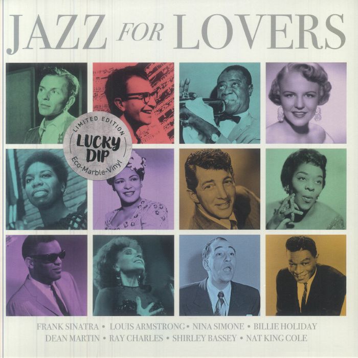 Jazz For Lovers - Limited Edition Marbled Vinyl LP vinyl record cover