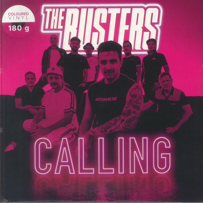Calling - Limited Edition Neon Pink Vinyl LP vinyl record cover