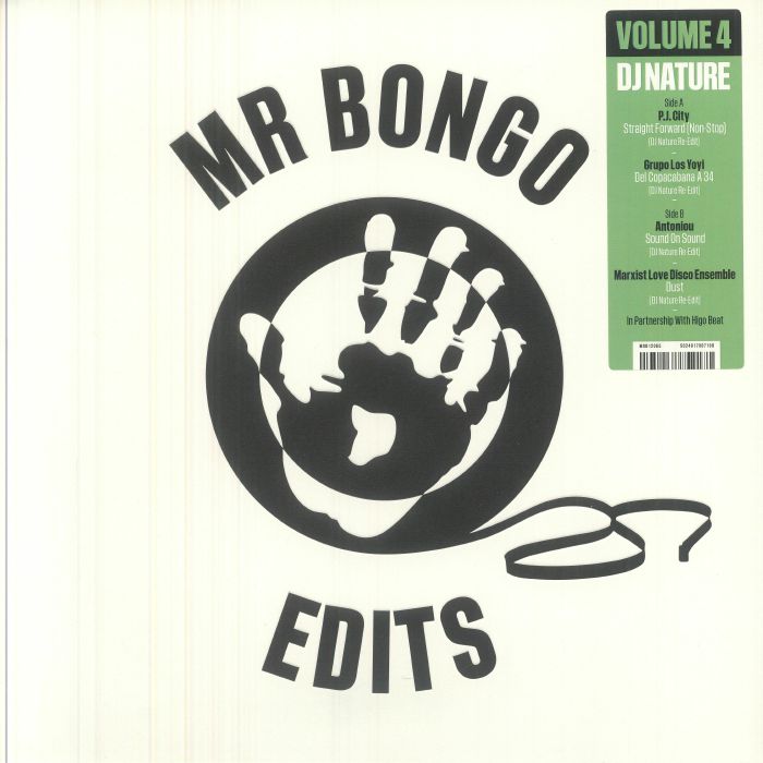 Mr Bongo Edits Volume 4 - Limited Edition Vinyl EP vinyl record cover