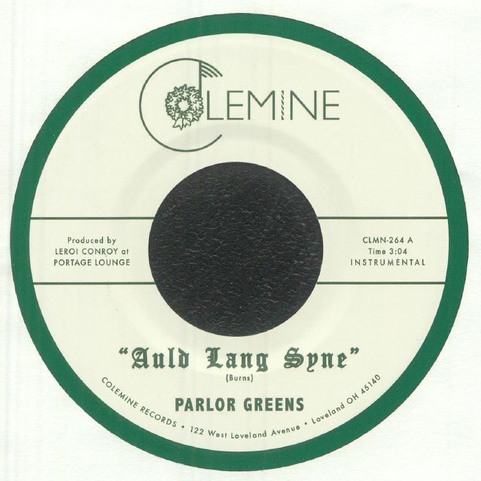 Auld Lang Syne - Limited Edition Green Vinyl Single vinyl record cover