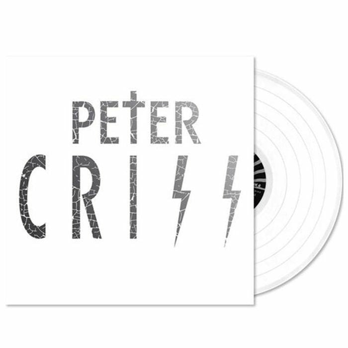 Peter Criss - White Cover Edition Vinyl LP vinyl record cover