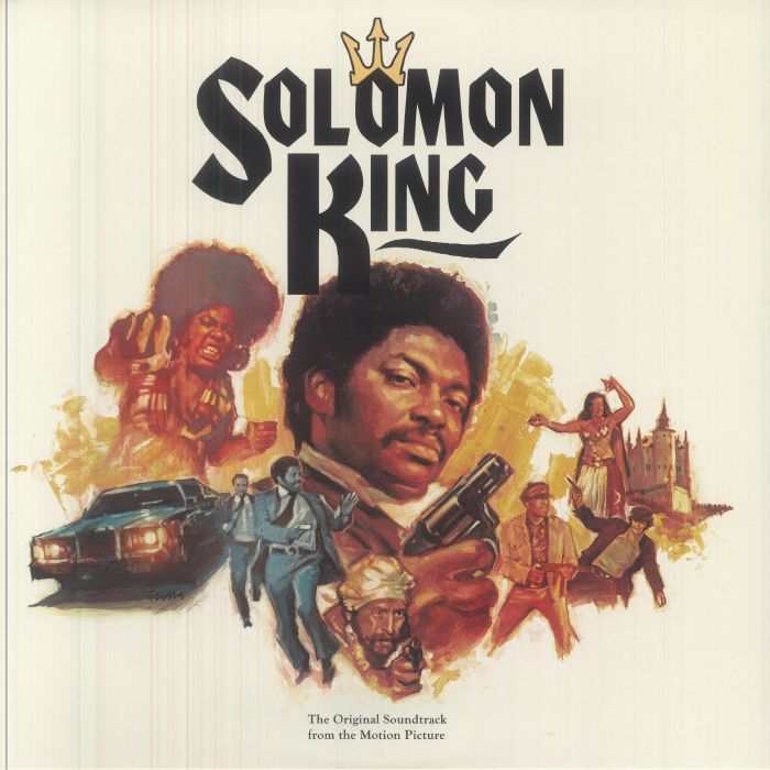 Solomon King (Soundtrack) (Expanded Edition) - Tiger Swirl Vinyl LP vinyl record cover