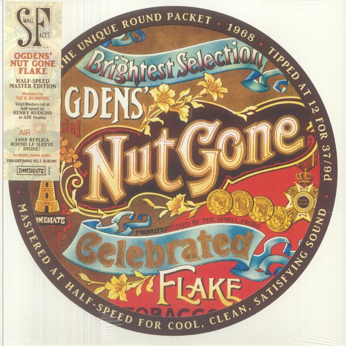 Ogdens' Nut Gone Flake - Half Speed Remastered Vinyl LP vinyl record cover