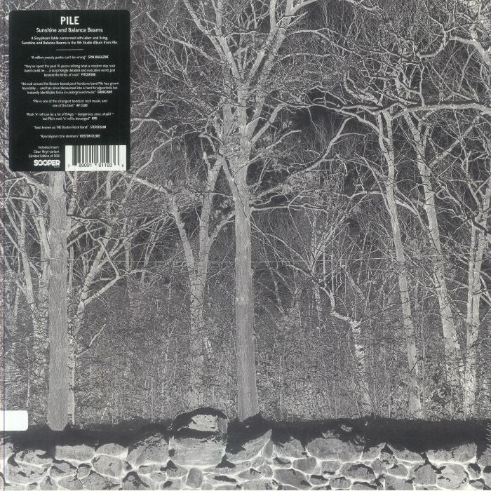 Sunshine & Balance Beams - Limited Edition Clear Vinyl LP vinyl record cover