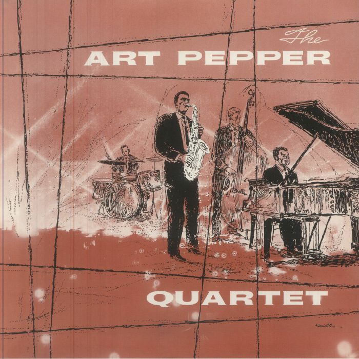 The Art Pepper Quartet - Vinyl LP vinyl record cover