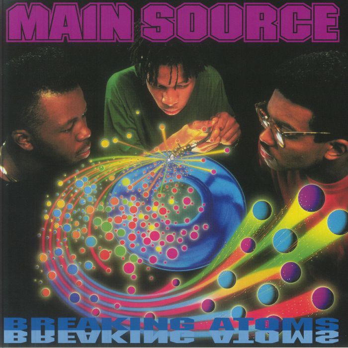 Breaking Atoms - Vinyl LP vinyl record cover