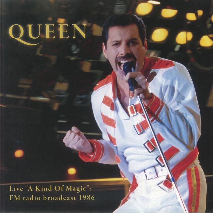 Live A Kind Of Magic: FM Radio Broadcast 1986 - Vinyl LP vinyl record cover