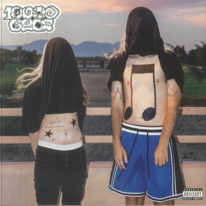10000 Gecs - Limited Edition White Vinyl LP vinyl record cover