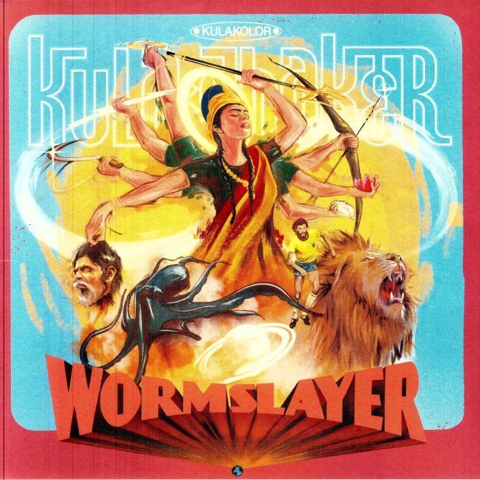 Wormslayer - Limited Edition Powder Blue Vinyl LP vinyl record cover