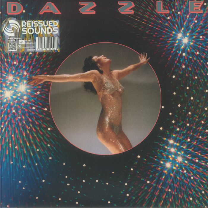 Dazzle - Limited Edition Clear Splatter Vinyl LP vinyl record cover