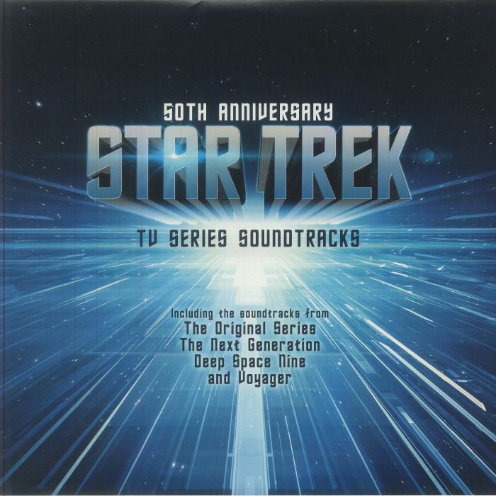 50th Anniversary Star Trek - Soundtrack 2xLP vinyl record cover