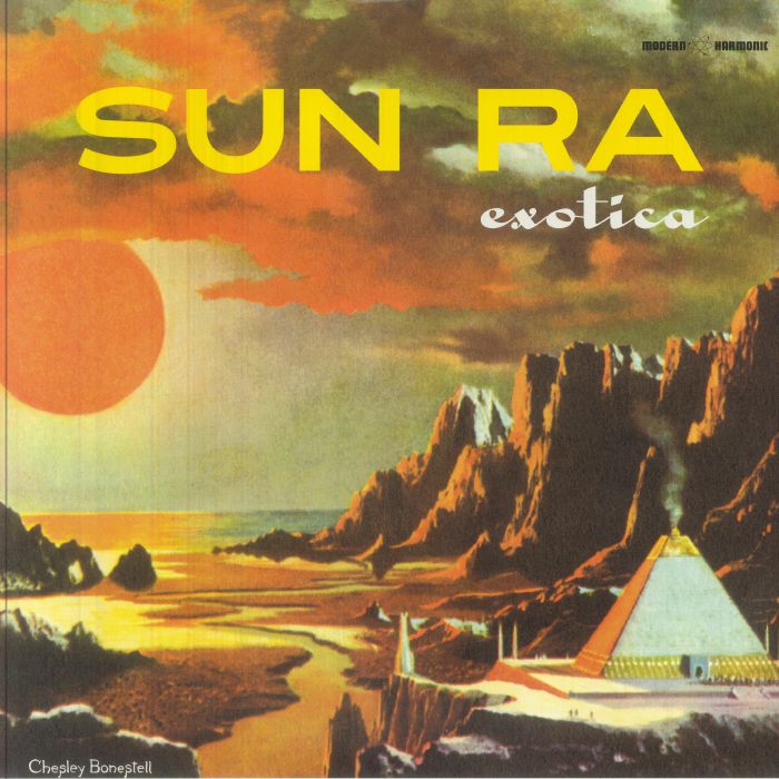 Exotica - Orange Vinyl 3xLP vinyl record cover
