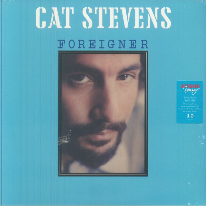Foreigner - Limited Edition Blue Vinyl LP vinyl record cover